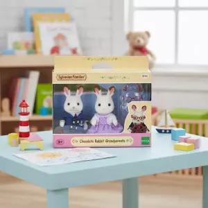 실바니안 패밀리 크루즈 선장부부 토끼인형 동물인형 미니어처 어린이 피규어 장난감 수집 선물