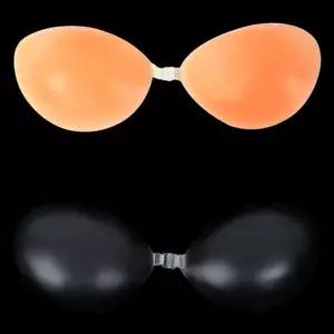 수영복 드레스 오프숄더 실리콘 강력접착 누드브라 비키니이너 여성속옷