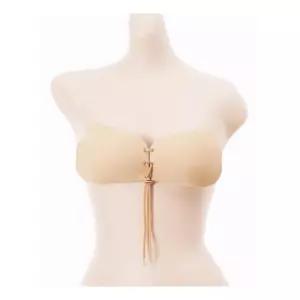 가슴골 잘모아주는 강력접착 편안한 끈달린 코르셋 비키니이너 수영복 속옷