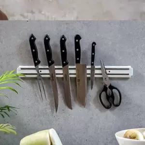 자석칼꽂이(화이트) 칼블럭 칼집 칼보관 칼꽂이함 자석칼꽂이 칼블럭