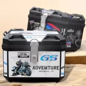 대용량 오토바이 트렁크 테일박스 차량용 수납함 범용 후방 수납 정리 보관함 메쉬 네트형 탄성 스트링포켓