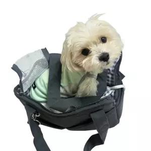 도그팜 강아지 이동 산책 가방 슬링백 캐리어