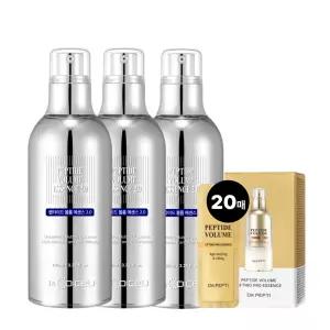 제이앤코슈 닥터펩티 펩타이드 볼륨에센스2.0 본품3병 세트+리프팅20매