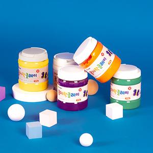 아이스크림몰 꼼지락 클레이 대용량 500g 지점토 만들기 점토 폼 고무 찰흙 놀이 