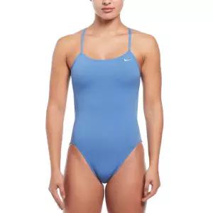 [롯데백화점]나이키 여자수영복 앤서 솔리드 컷아웃 자수 앤 하이컷 NESSA018-438