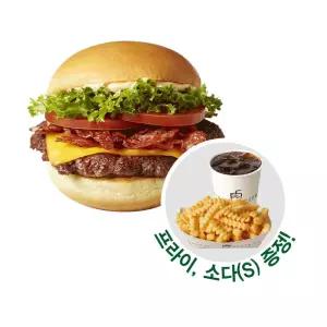 [쉐이크쉑] 베이컨 쉑버거 1인 세트