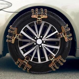 직물 스노우체인 WEYVV6용 눈길 타이어 미끄럼 방지 체인 두꺼운 철 225/60R18 235/55R19 자동차 휠 중국