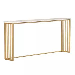 골드 콘솔테이블 화장대 복도 거실 폭좁은 현관 선반