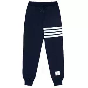 톰브라운 4바 스트라이프 루프백 니트 져지 팬츠 MJQ008H 00535 461