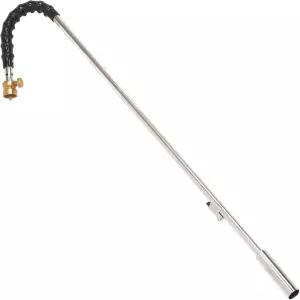 플레임 킹 YSNPQ810CGA 프로판 토치 위드 버너 통합 라이터 실버