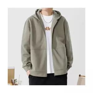 남자 댄디 집업 가디건 추동 후드 커플 트렌드 솔리드 카디건 SPO마켓4