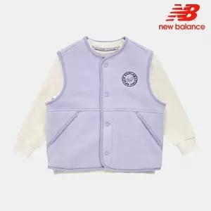 뉴발란스 키즈 플리스 조끼+긴팔티 세트 NK9BC4602U-75 티셔츠 스포츠