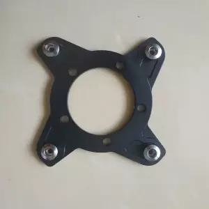 전기 자전거 전동  전자 체인링 스파이더 어댑터 104BCD 디스크 링 홀더 Bafang 모터 바이크용 스탠드 G340