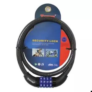 생활잡화 콤비락 8000 자전거 번호자물쇠 중 갑(10개입) TY-427 두께12mmx길이900mm