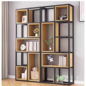 사무실 진열대 선반 장식장 공간분리 진열장 80x25x160cm 카페 수납장 거실 파티션