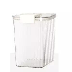 쌀벌레방지 방습 밀폐 날짜 투명 쌀통10kg 쌀독 라이스박스 곡물통 보관통 용기