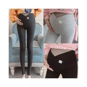 루미나D v 심플 슬림핏 배보호 임산부 레깅스 m- l 204453