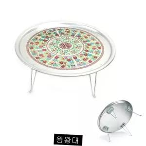 양은상 bns 접이식 양은밥상 시골밥상 왕왕대 3~4인용 접이식발상/양은밥상/시골밥상/접이식밥상/레트로밥