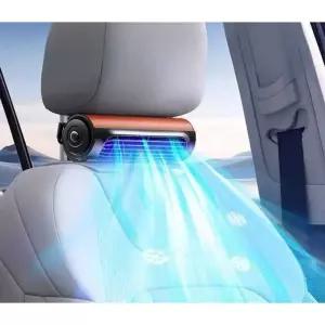 차량용 보조 선풍기 3단풍속 의자 환풍 제거 냄새 목풍기