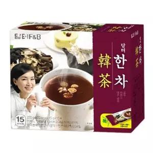 담터 한차 15T 티 차 맛있는 따뜻한/생강/쌍화/작두콩/우엉/돼지/감자차/쌍화차/가루/생강차/선물/세트