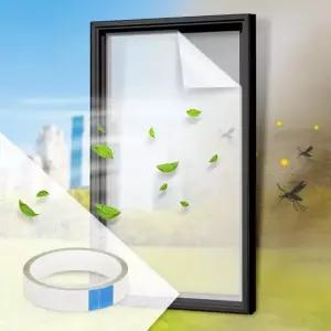 창문필터1.2M 미세먼지방진망 붙이는방충망자연환기창 미세먼지창문필터