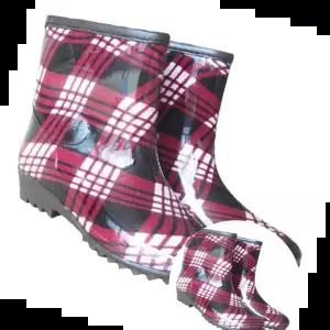 겨울장화 여성 겨울방한 털 패션 반장화 작업화 부츠 국산 핑크