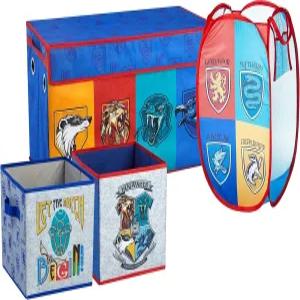 해리 포터 룸 수납 세트 큐브 2팩 트렁크 및 팝업 햄퍼