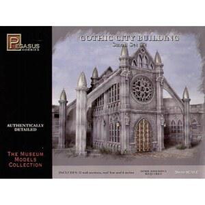 페가수스 취미 고딕 시티 빌딩 작은 세트