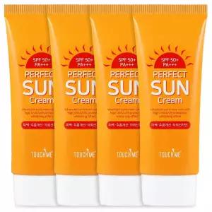 터치미 퍼펙트 썬크림 SPF50+ 60mlX4개 선크림