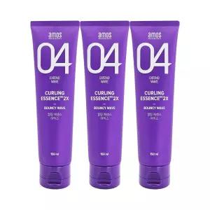 [amos] 아모스 프로페셔널 헤어 컬링 에센스 2X 150ml 3개