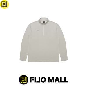 TS-F2412 플리스 기모 터틀넥 하프집업 겨울 티셔츠 동계 베이지 티셔츠 아이더 세이프티