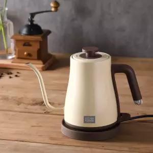 키친플라워 초고속 가열 뉴트로 전기 드립 주전자 1.2L KEK-DJD120