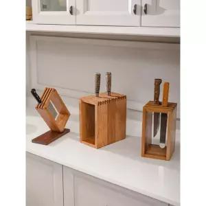 중식도 대형칼 보관 칼꽂이 싱크대 식당 칼블럭 수납 업소용