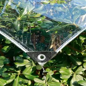 PVC 방수포 투명 방수 방수천 야외 비닐 비막이 원예