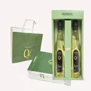 설날 식용유 선물세트 해바라기유 500ml 2개입 명절선물용 프리미엄 맑고깨끗한 쇼핑백포함