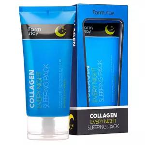 씻어낼 필요 없이 간편한 촉촉 콜라겐 슬리핑팩 120ml WFHBODL