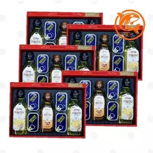 식용유 선물세트 명절 기념품 카놀라유 올리브오일 견과류오일 가정용 요리용 관리 식용유모음