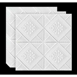 욕실 천장 시트지 방수 접착지 방음 패턴 10장 접착 주방 붙이는 침실 벽지 패널