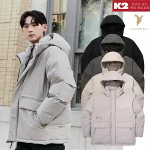 K2 겨울 남성 윈드스토퍼 씬에어 헤비 구스다운/패딩/거위털/야상/KMW23559YD