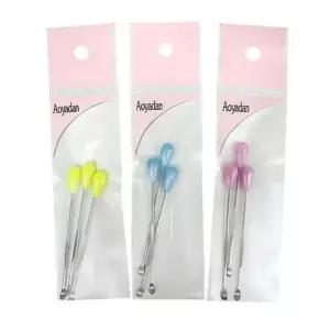 기 핀셋 귀지제거 귀이개 세트 내시경 귀청소 칼라 귀파개 귀후비개 3p led