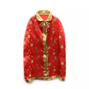 별 무늬 망토 레드 대/할로윈 파티 코스튬 의상 코스프레 이벤트 행사 복장 옷 마녀 마법사 졸업사진 연극