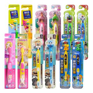 캐릭터 키즈칫솔 1개/뽀로로 시크릿쥬쥬 카봇 어린이 아동 치실 치약 혀클리너 어린이집생일선