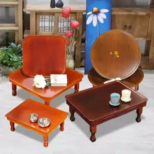 가온공방 소형 교자상 460x330 접이식 원목 밥상 1~4인용 다과상