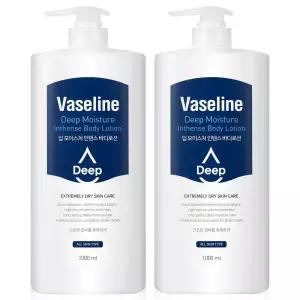바세린 바디로션 1000ml 2개 대용량 향좋은 고보습 남자여자 바디크림