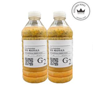 골든킹 프리미엄 냉동패션후르츠퓨레 2kg
