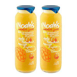 메가커피 노아 애플 바나나 리치 망고 주스 스무디 260ml 2개세트