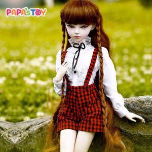 [파파스토이][ 정품 러비스돌 구체관절인형 60cm 관상용인형 03아스카