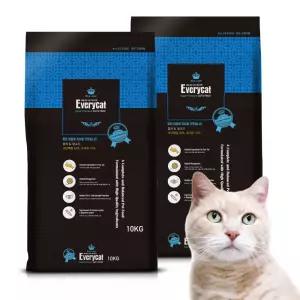 [대용량 가성비구성]]팜스코 에브리캣 10kg+10kg 참치맛+닭 대용량 고양이사료 길냥이사료