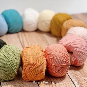 마카롱실 뜨개실 털실 코바늘 코튼 면사 뜨개질실 펀치니들실 10+1