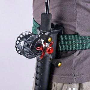 필드 낚시 이동중 낚시대 분실 파손 방지 방수 홀더 허리 로드벨트 거치대